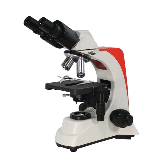 Professional Biological Compound Microscope, Infinity Plan Optics, 40X-1000X Magnification, LED Light, Widefield Eyepieces