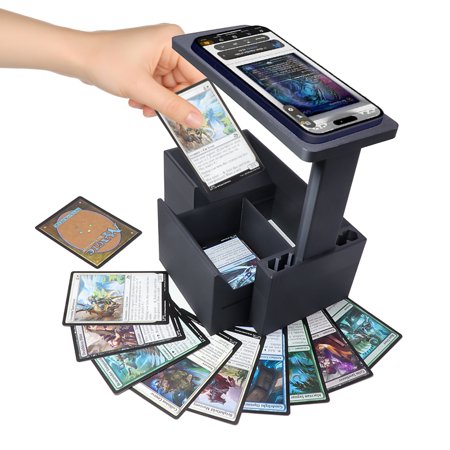 Professional Injection Molded ABS MTG Card Scanner Scanstand, Easily scanning MTG Cards, ManaBox Card Scanner, Quickly Scan and Price Check MTG Cards, Only Available for ManaBox Phone Holder