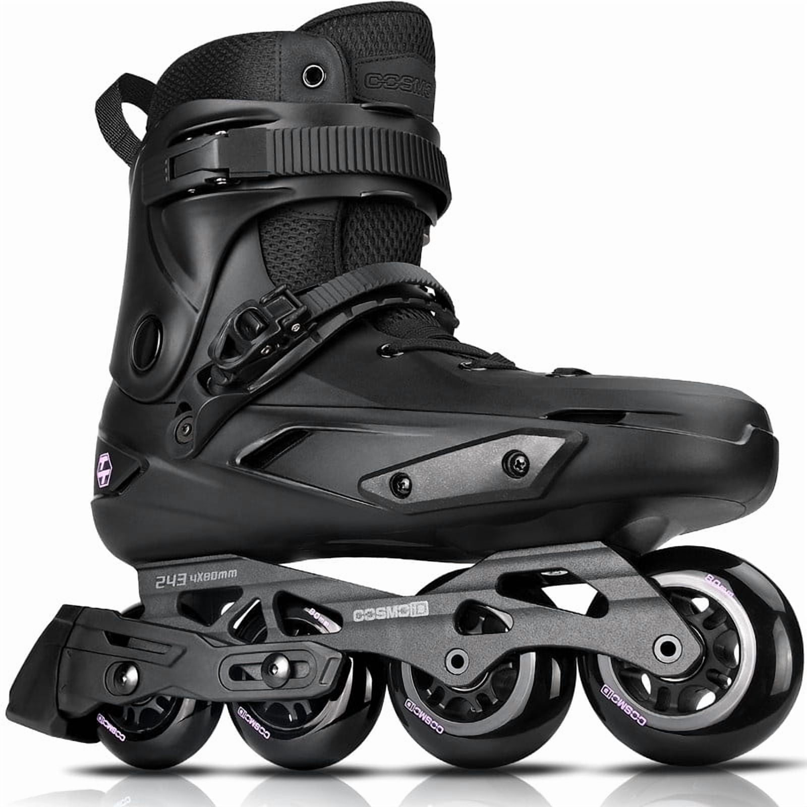 Professional Inline Skates for Women Men, COSMOID Roller Blades Adult Male Female, Size 5-13，Professional Fitness Roller Skates Blades for Unisex