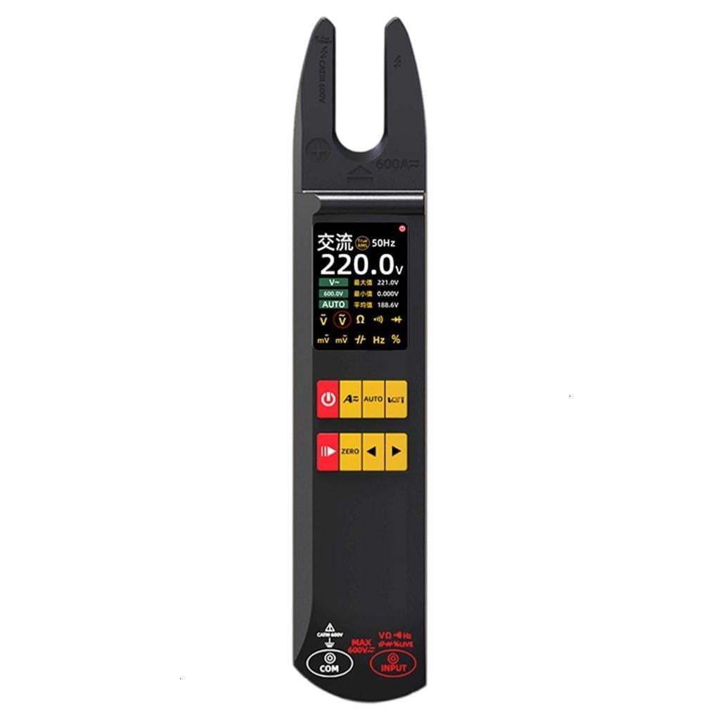 Professional Intelligent Electric Clamp Multimeter Capacitance Resistance Testers with Large Screen & Data Hold Function