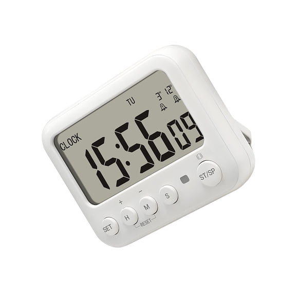 Professional Interval Timers Ergonomic ABS Body General Digital Count Up Timers Timekeepers for Cooking Experiments
