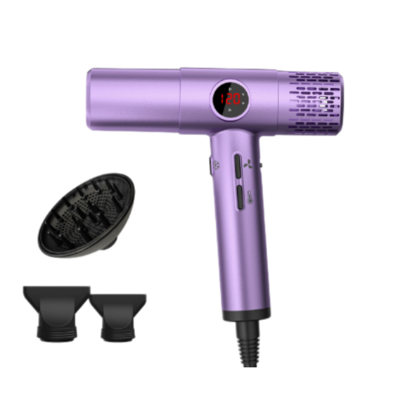Professional Ionic Hair Dryer, Instant Heat Blow Dryer for Woman & Man, Anti-Static Technology