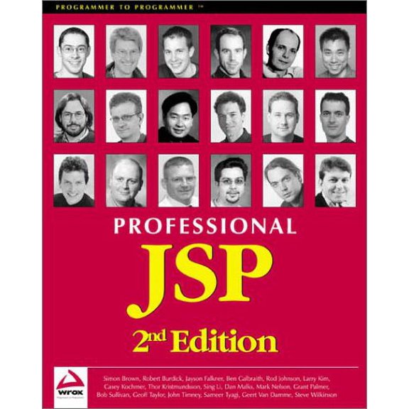 Pre-Owned Professional JSP 2nd Edition (Paperback) 1861004958 9781861004956