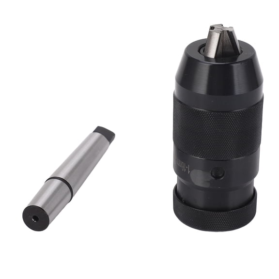 Professional JT6 Keyless Self Tighten Drill Chuck with MT2 Shank, High Precision 1/16 to 5/8 inch (1mm-16mm) Lathe Adapter Set for Hand Drills & Drill Presses