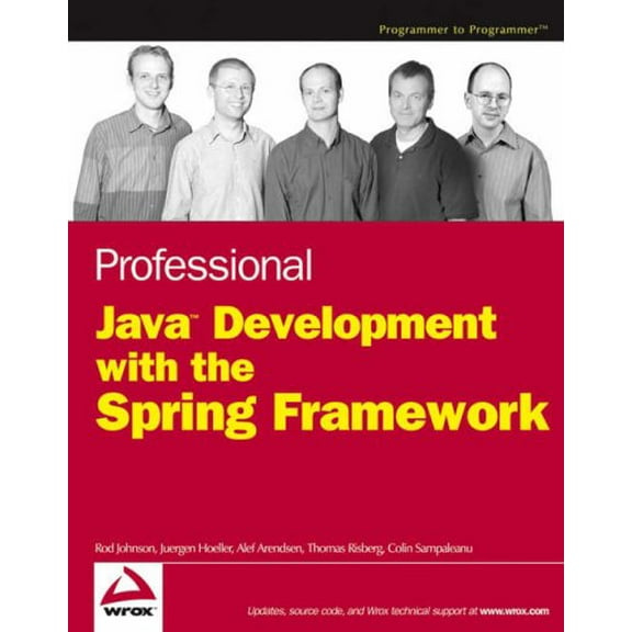 Pre-Owned Professional Java Development With The Spring Framework