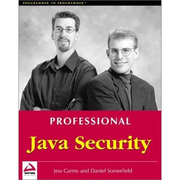 Pre-Owned Professional Java Security (Paperback) 1861004257 9781861004253