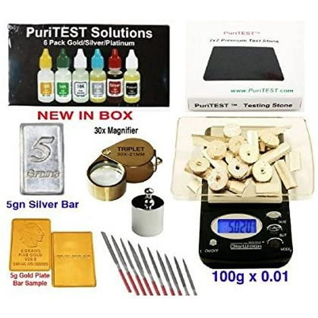 Professional Jewelers Kit With Digiweigh Scale & Calibration Weight