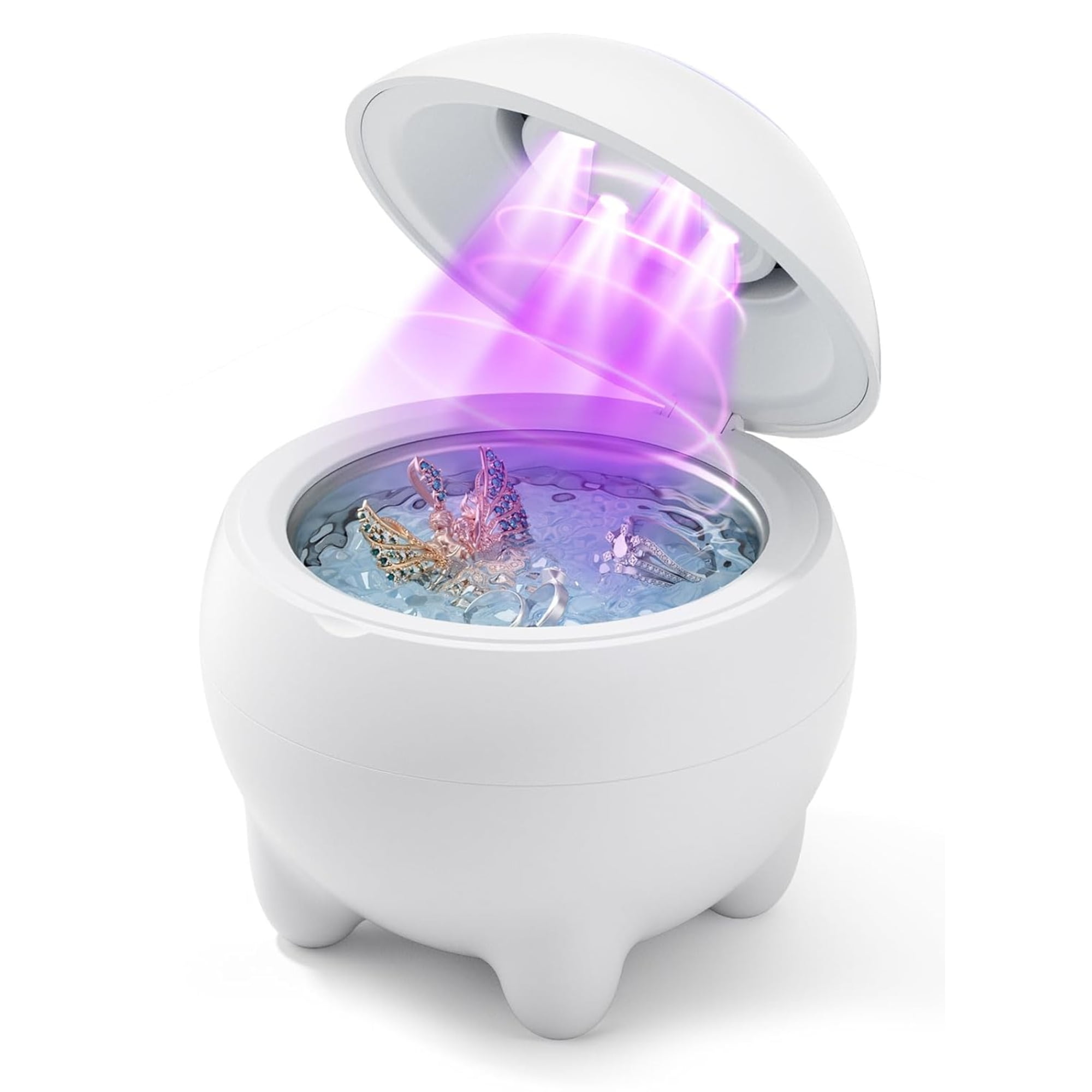 BDQ Ultrasonic Jewelry Cleaner Machine for Rings, Glasses, Watches and RetainersProfessional Sonic Cleaning Kit