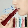 thumbnail image 1 of Professional Kazoo for Adults Kids, Upgrade Plastic Kazoos with Adjustable Tone Multi Colors Kazoo Musical Instruments for Guitar, Ukulele, Piano & Violin, Easy to Learn (Red), 1 of 9