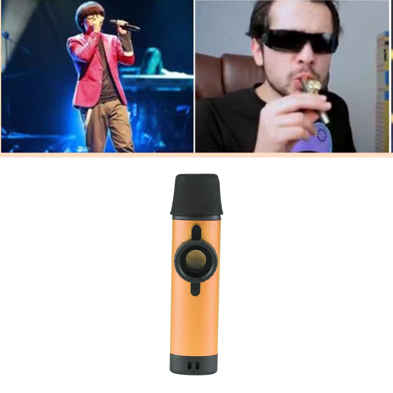 Professional Kazoo With 5Pcs Flute Diaphragm Kazoo Musical Instrument