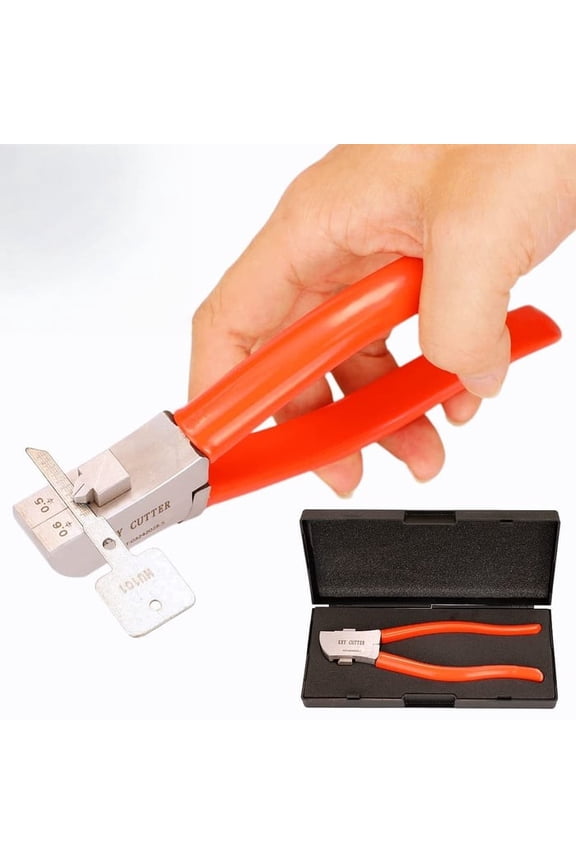Professional Key Cutter Tool for Locksmiths & DIY, Alloy Steel Key Duplicator, Precise Cutting for Auto, Motorcycle & Door Keys, Handheld Key Making Machine