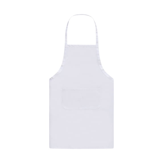 Professional Kitchen Apron for Cooking Baking Grilling, Adjustable Neck Strap Waist Ties, Durable Polyester Chef Bib with Pockets, Water Resistant Easy Clean Home Restaurant Use