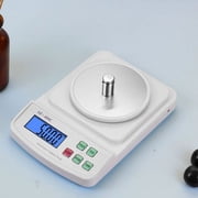 Professional Kitchen Precision Scale 500 g / 0.01 g, weighing surface 12 cm, 5 weighing units, backlit LCD screen, non-slip rubber feet Precision Scale