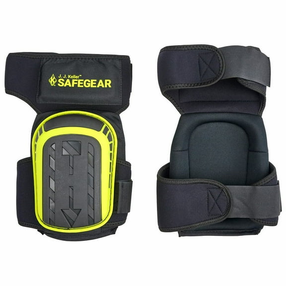 Professional Knee Pads, Thick Gel Cushion, Extra Extension Straps, SAFEGEAR