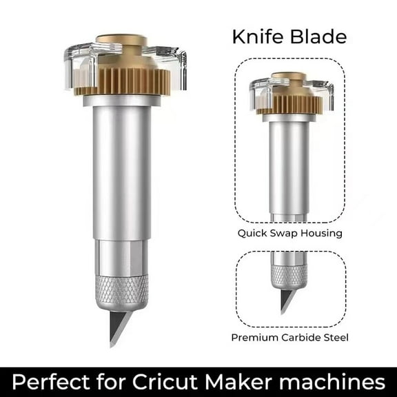 Professional Knife Blade & Engraving Tip Set for Cricut Maker Series Machines