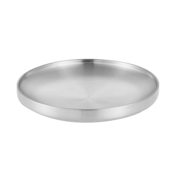 Professional Korean Barbecue Grill Pan 304 Stainless Steel Construction Heat Resistant Uniform Heat Spread Plate