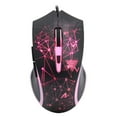 thumbnail image 1 of Professional LED Optical 6 Button USB Gaming Mouse Mice for gamer Adjustable DPI Switch Function - Black, 1 of 8