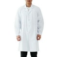 thumbnail image 1 of Professional Lab Coat for Men Women Long Sleeve, White, Unisex, 1 of 8