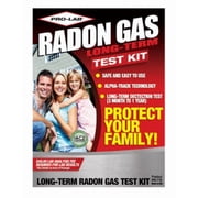 Professional Lab RL116 Long Term Radon Gas Test Kit - Quantity of 3