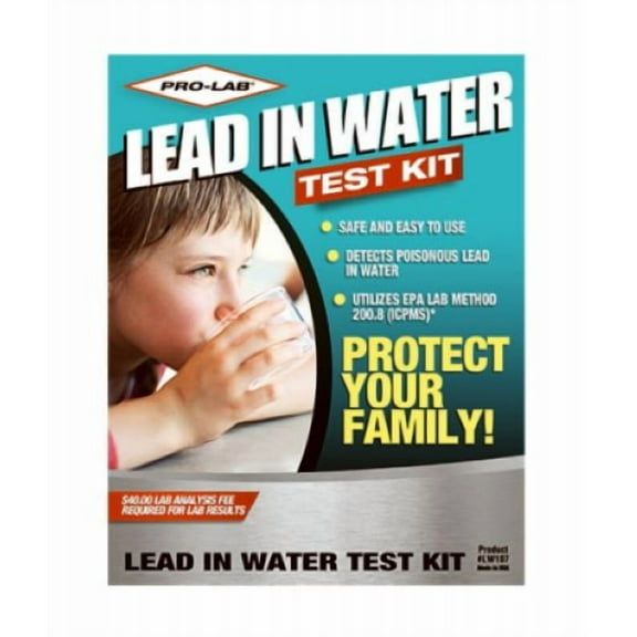 Professional Labs LW107 Do It Yourself Professional Lead In Water Test Kit - Quantity of 6