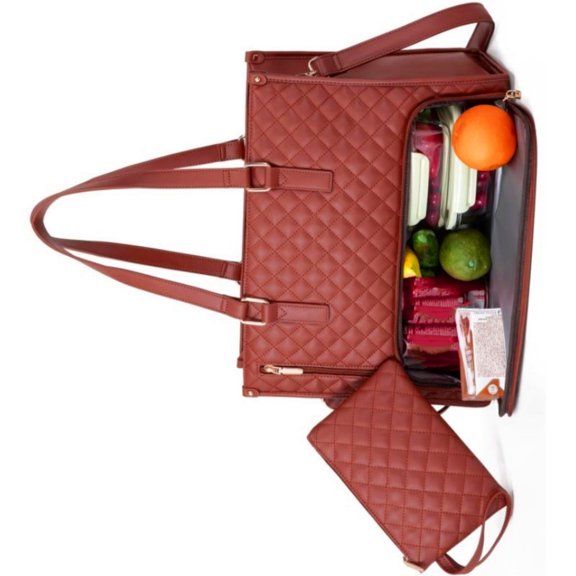 Professional Laptop Bag With Insulated Lunch Storage Compartment Spacious Organization For Fruit Devices