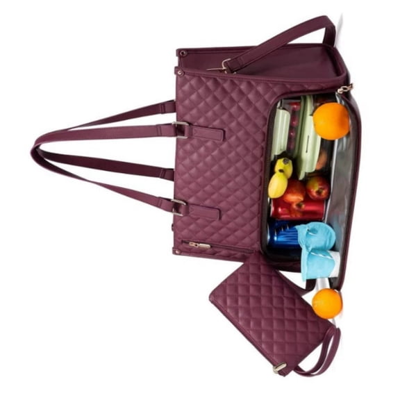 Professional Laptop Bag With Insulated Lunch Storage Compartment Spacious Organization For Fruit Devices