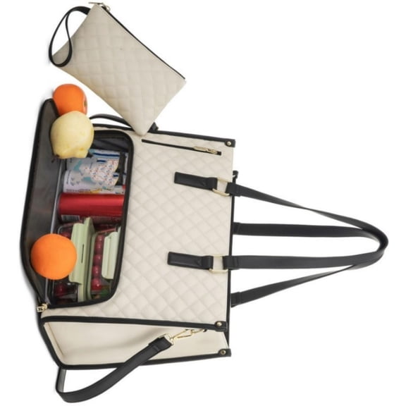 Professional Laptop Bag With Insulated Lunch Storage Compartment Spacious Organization For Fruit Devices