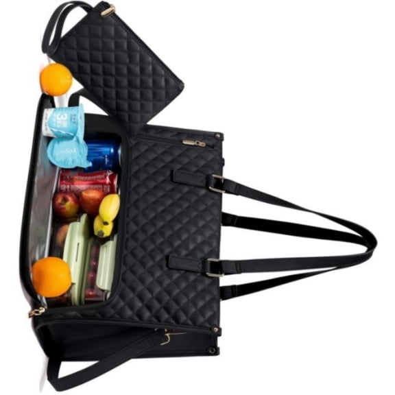 Professional Laptop Bag With Insulated Lunch Storage Compartment Spacious Organization For Fruit Office Devices