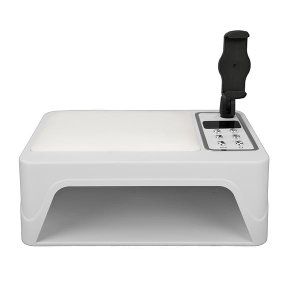 Professional Large Space LED Nail Lamp and Gel UV Light Dryer Machine with Built-in Smartphone Holder Stand, 11.02 x 7.87 x 4.72 Inches / 28 x 20 x 12 cm