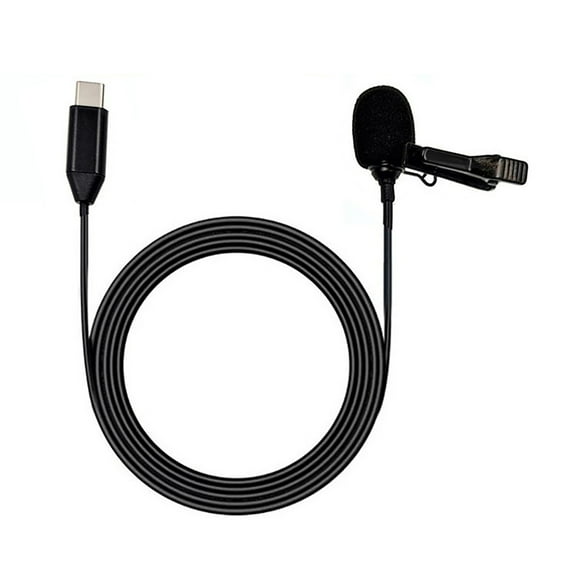 Professional Lavalier Lapel Microphone for Action 3/4 Action Cameras 20Hz-16KHz Frequency Response High Sensitivity