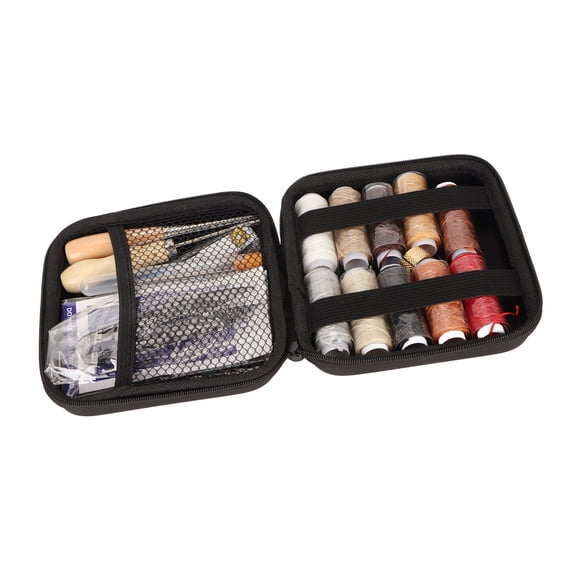 Professional Leather Sewing Kit and Working Tools Set for DIY Hand Crafting and Stitching Essentials