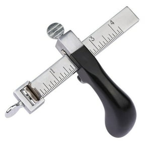 Professional Leather Strip Cutting Tool Sharp Leather Strap String Belt Cutter Adjustable DIY Hand Cutting Tool With 1 Blade Craft Leather Tools