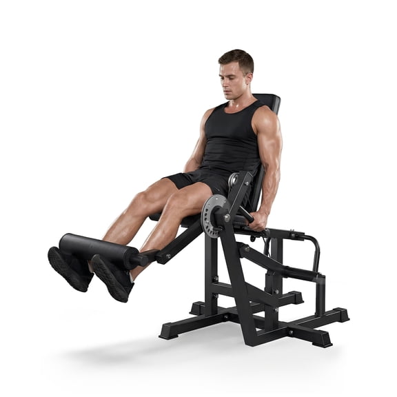Professional Leg Press Machine, 88 lbs Heavy Duty Carbon Steel Strength Training Equipment for Home Gym, Compact Lower Body Workout Station