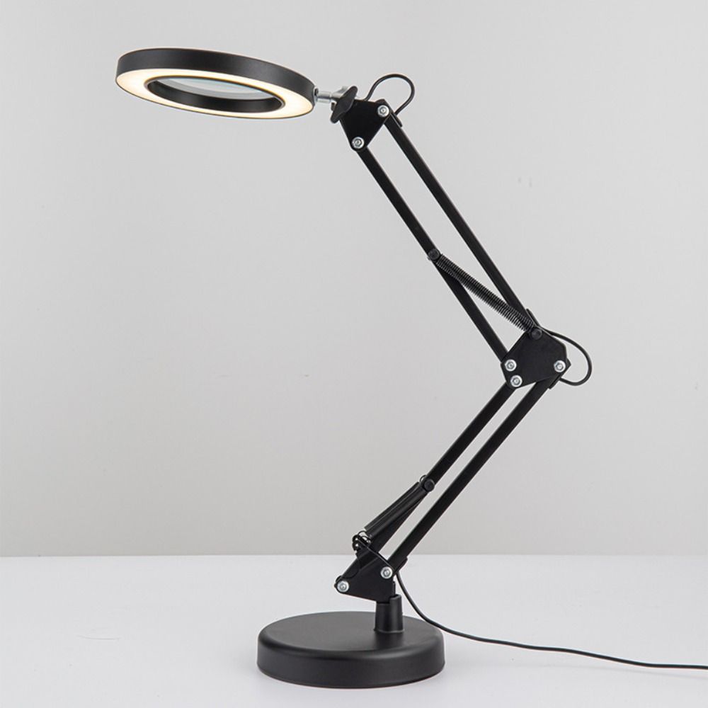 Professional Lighting with Base& Clamp Reading Lamp LED Lamp Magnifier