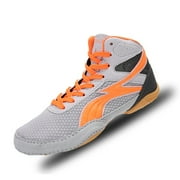 Professional, Lightweight and Breathable Wrestling Shoes Boxing Shoes for Little Kid and Big Kid