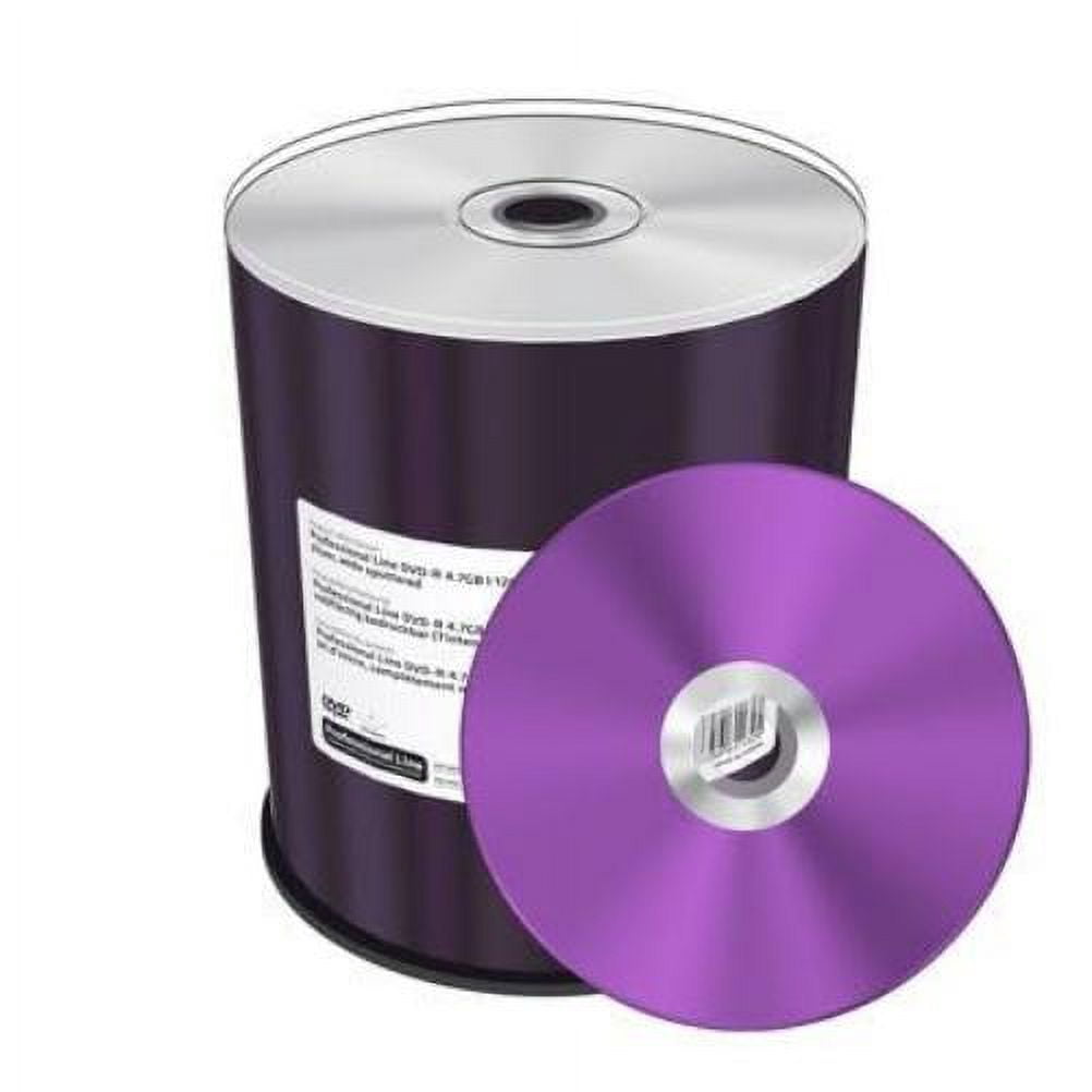 Professional Line DVD-R 4.7GB 120min 16-fache Schreibgeschwindigkeit, vollflächig bedruckbar (T