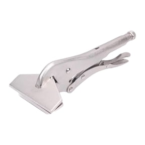 Professional Locking Flat Nose Plier Flat Jaw Design Grip For Sheet Metal Manipulation Wide Jaw Opening