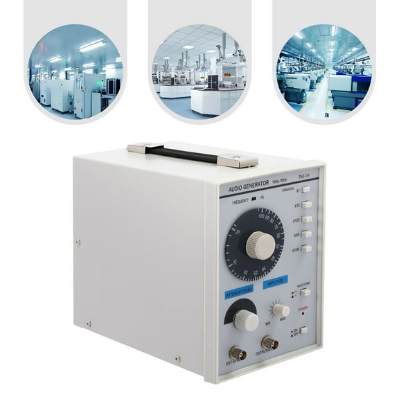 Professional Low-frequency Upgraded Signal Generator, 10 Hz1M Hz High Precision Dual Output Waveforms