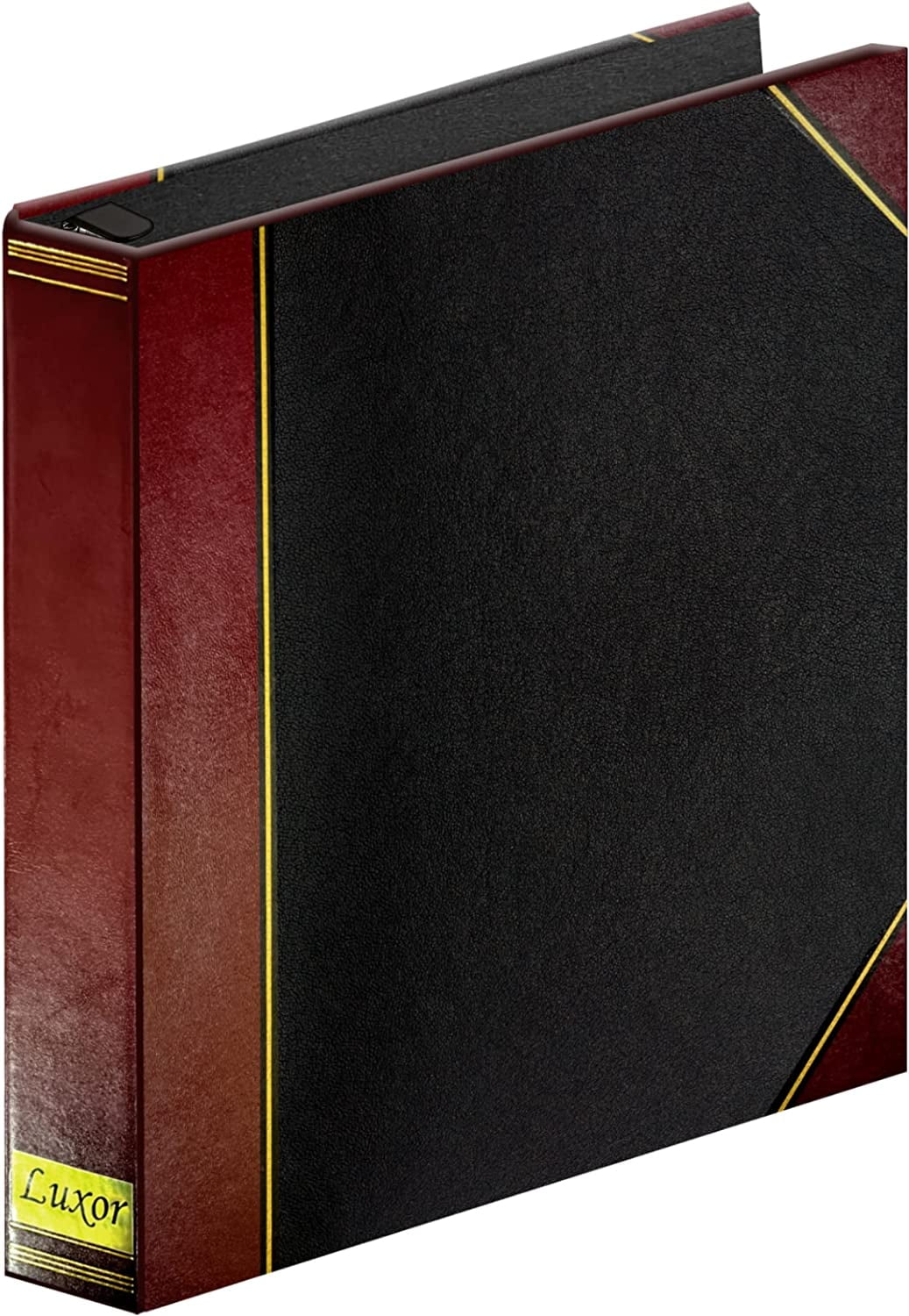 Luxor Professional 1-Inch 3-Ring Binder, Locking D-Rings, Maroon ...