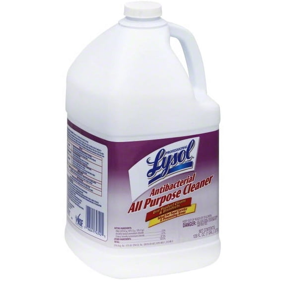 Professional Lysol Antibacterial All Purpose Cleaner, 128oz