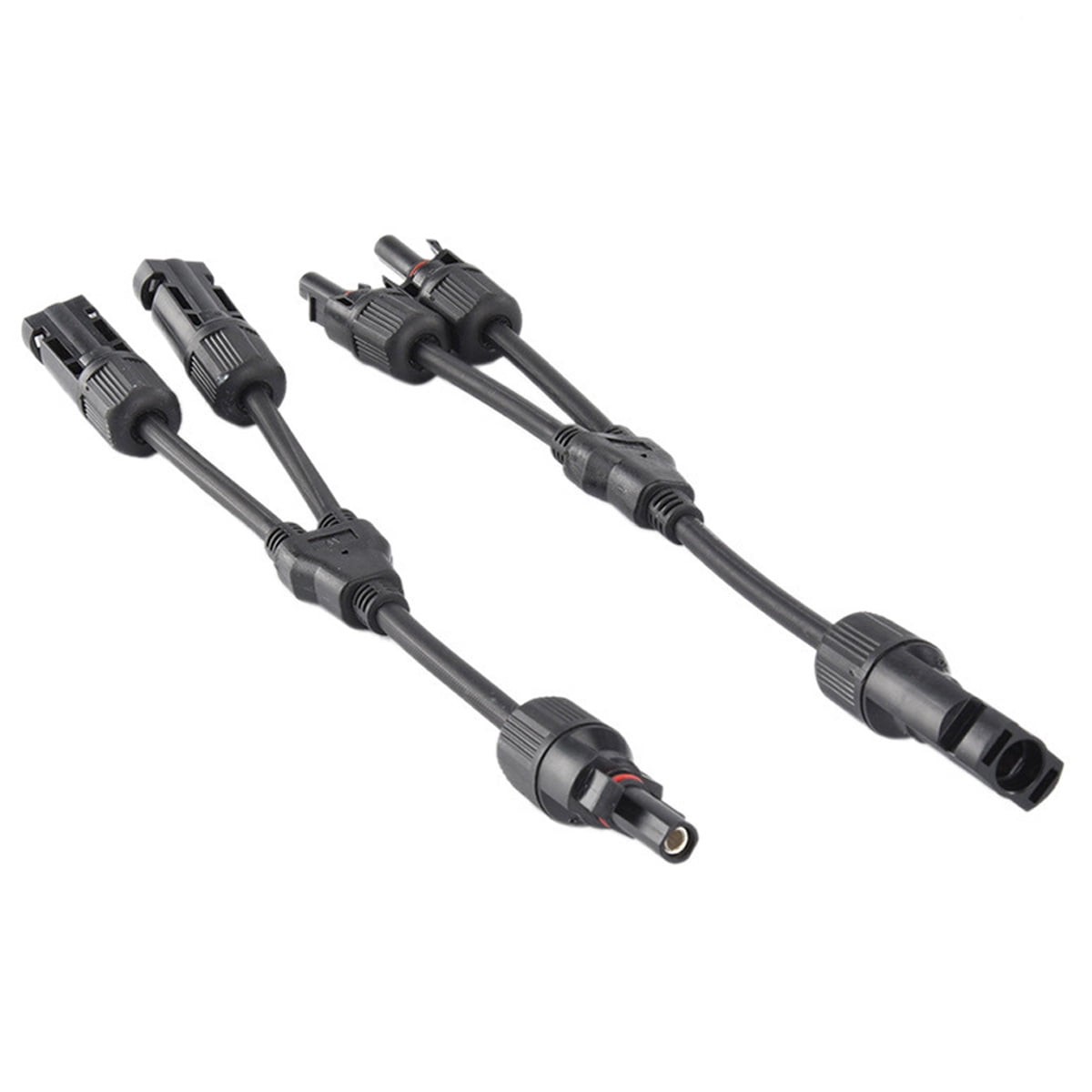Professional MC4 Solar Panel Cable Connector, MC4 And Branch Connector MFF/FMM, for Solar Panel Photovoltaic System1 Pair STOL