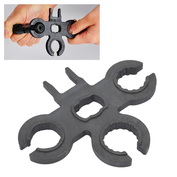 Professional MC4 Solar Panel Cable Connector Spanner Tool Wrench for Quick Assembly and Disassembly of Solar Systems, Lightweight Plastic Construction, Black, 3.94 inches / 10.0 cm