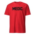 thumbnail image 1 of Professional MEDIC Staff First Aid Uniform T-Shirt (Red, S), 1 of 4