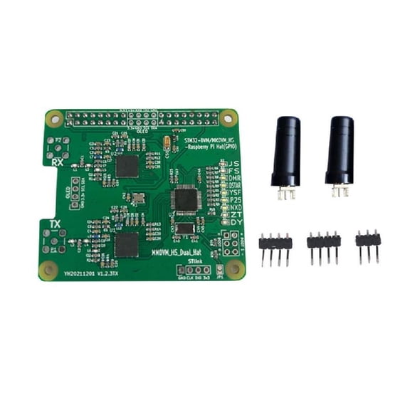 Professional MMDVM Double Hat Duplex Hotspot Board Set With 443 Antennas Support