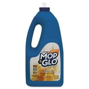 - MOP & GLO 74297CT Pro Mop/Glo Floor Cleaner, 64oz., Lemon Scent, 6/CT, Tan