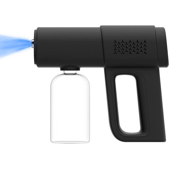 Professional Machine, 380ml Nano Sprayer , Rechargeable ULV Atomizer with Blue Light for Touchless Cleaning