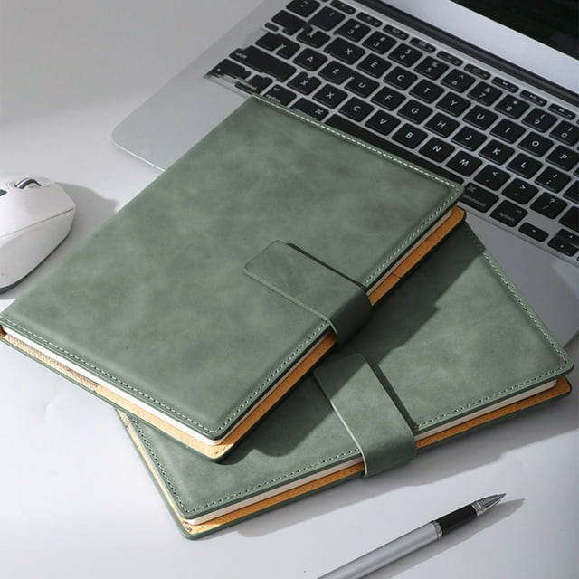 Professional Magnetic Closure Notebook, A5 Size 8.5x5.8 inches, Business Journal with Hardcover for Office Meetings, Conference Notes, 200g Premium Paper, Multi-Color Options Available