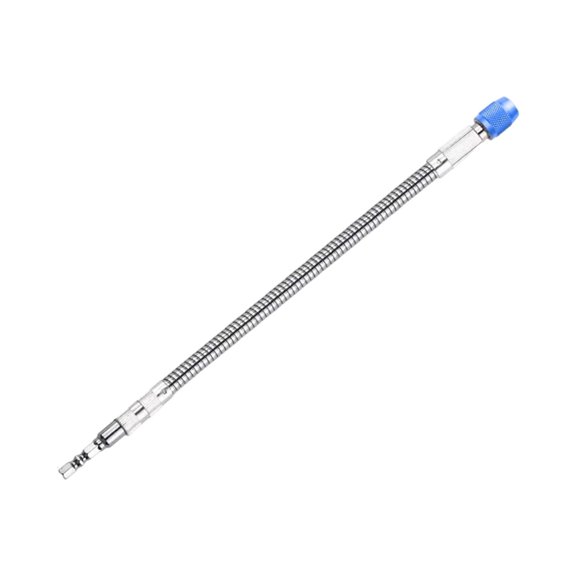 Professional Magnetic Hexagonal Flexible Extension Rod 300mm Joint Fast Release Systems Includes 10 Bit For Precise Work