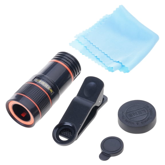 Professional Magnification Telephoto Lens for Smartphones Outdoor Photography Gear with Quick Releasing Clip Design