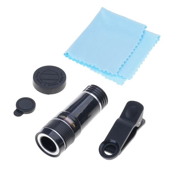 Professional Magnification Telephoto Lens for Smartphones Outdoor Photography Gear with Quick Releasing Clip Design